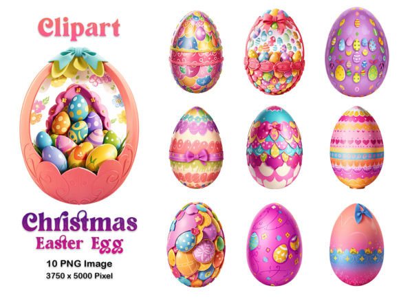 Christmas Easter Egg Clipart Review