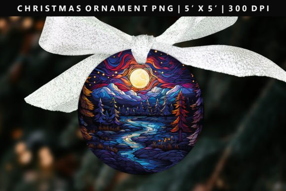 Christmas Night Ornament Sublimation PNG: A Designer's Review
