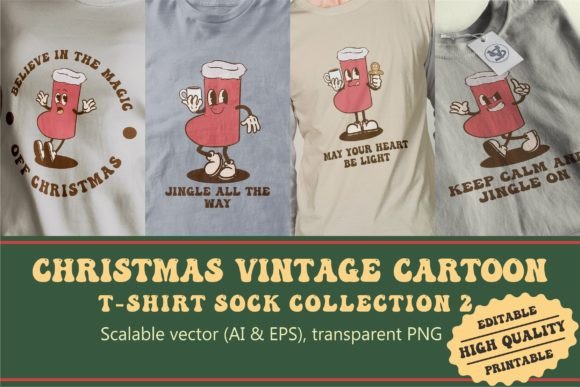 Christmas Sock Vintage Cartoon Review