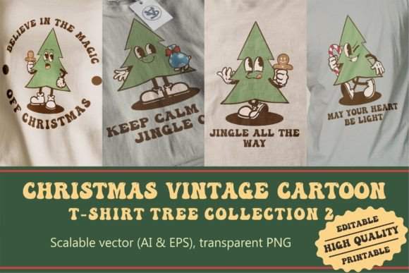 Christmas Tree Vintage Cartoon: A Designer's Real-World Review