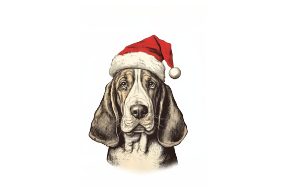 Cute Basset Hound Christmas Card: A Practical Review for Digital Sellers