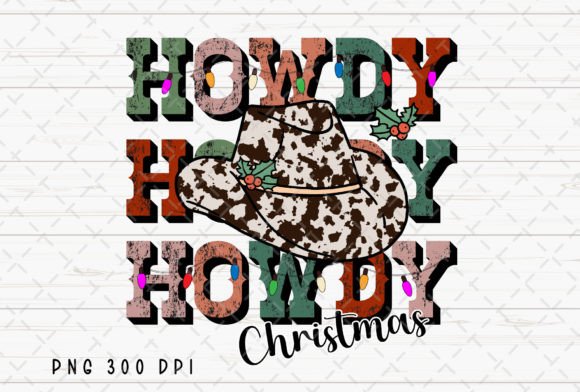 Howdy Christmas Cowboy Cowgirl Western Illustrations Review