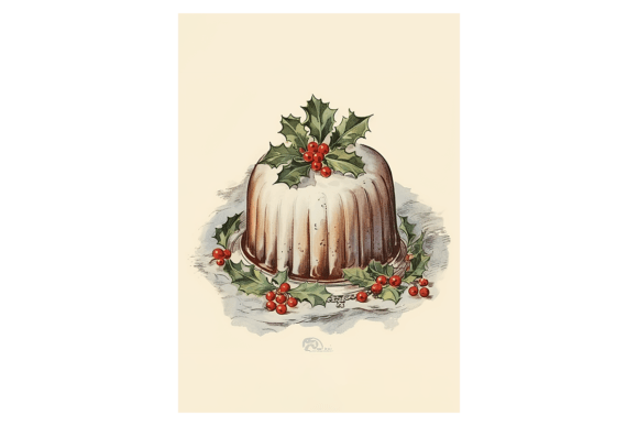 Pudding Christmas Card: A Designer's Review of Seasonal Illustrations