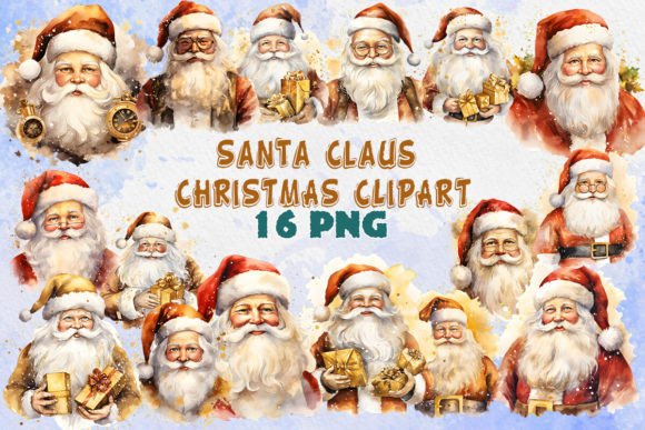 Santa Claus Christmas Clipart Review