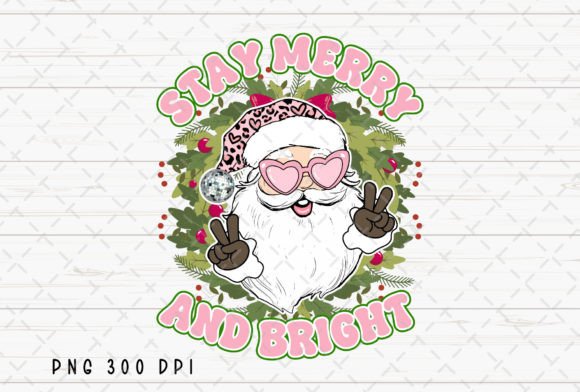 Stay Merry and Bright Retro Christmas: The Ultimate Illustrations for Holiday Branding