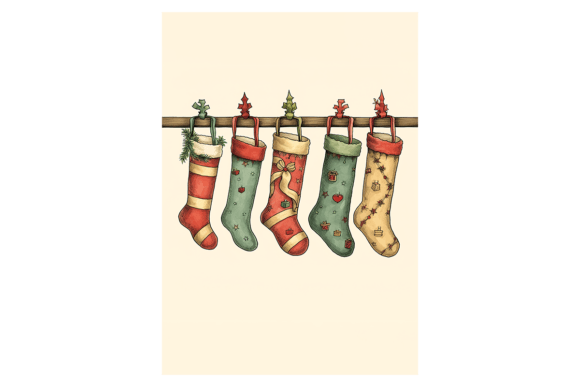 Xmas Stockings Christmas Card Review